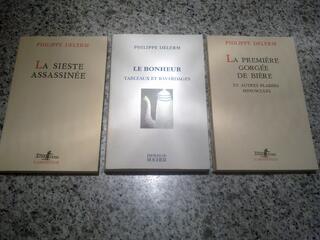 3 livres de Philippe DELERM