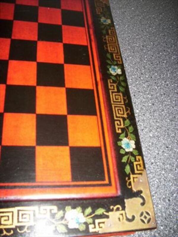 Jeu d'échecs en bois style chinois 64453558