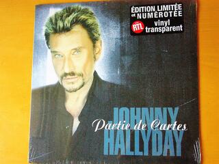 Johnny Hallyday Maxi 45 Tours - Partie de cartes - neuf