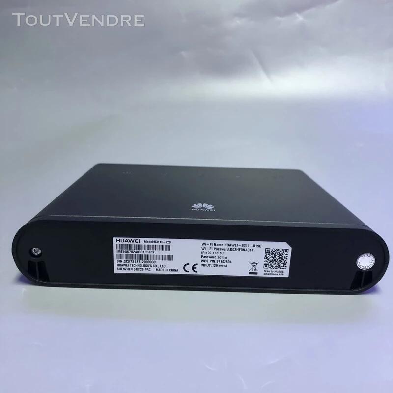 Vente d'un modem routeur Huawei B311s-220 3G/4G universel (c 730861271